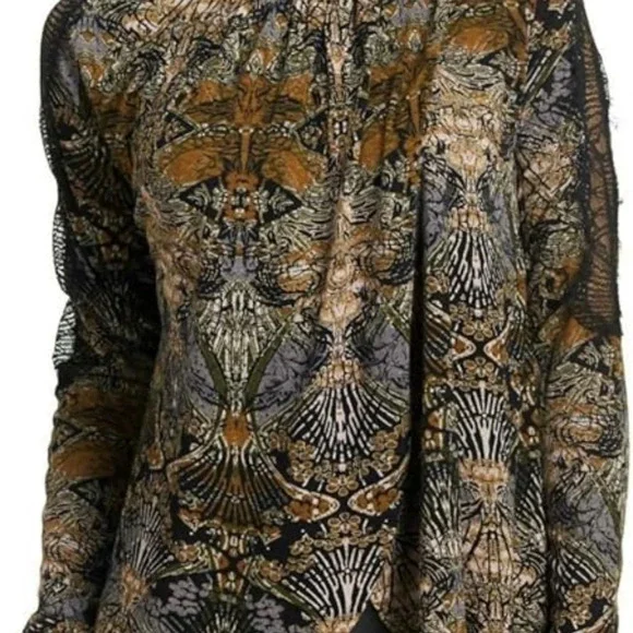 Free People New World Hi Low Top Size M - Picture 2 of 9